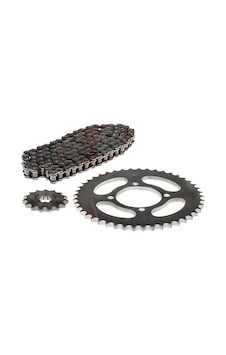 Yamaha Ybr125 Ön Arka Zincir Dişli Seti 45-14t 428h-128l Yamaha Ybr125 Ön Arka Zincir Dişli Seti 45-14t 428h-128l