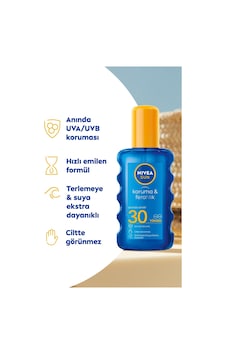 Nivea Sun Koruma Ve Ferahlık Transparan Güneş Spreyi Spf30+ 200 Ml Nivea Sun Koruma Ve Ferahlık Transparan Güneş Spreyi Spf30+ 200 Ml