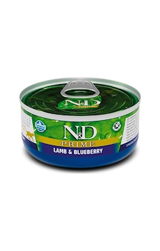 N&D Prime Tahılsız Kuzulu Yaban Mersinli Yetişkin Kedi Konservesi 70 G N&D Prime Tahılsız Kuzulu Yaban Mersinli Yetişkin Kedi Konservesi 70 G