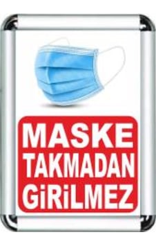Sosyal Mesafe Maske Takılmadan Girilmez