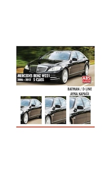 Mercedes S Serisi W221 (2006 - 2012) Batman Yarasa Ayna Kapağı (par