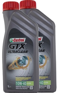 Castrol GTX 10W-40 A3/B4 Yarı Sentetik Motor Yağı 2 x 1 L Castrol GTX 10W-40 A3/B4 Yarı Sentetik Motor Yağı 2 x 1 L