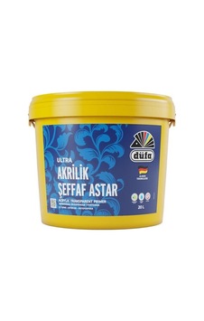 Düfa İç Cephe Akrilik Şeffaf Astar 20 L 0,15 L Düfa İç Cephe Akrilik Şeffaf Astar 20 L 0,15 L