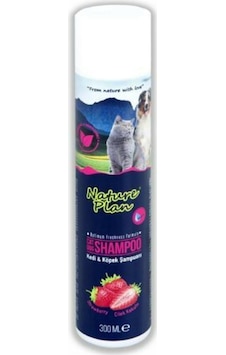 Nature Plan Çilek Kokulu Köpek Şampuanı 300 ML Nature Plan Çilek Kokulu Köpek Şampuanı 300 ML
