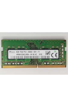 SK Hynix HMA81GS6CJR8N-VK PC4-21300 8 GB DDR4 2666 MHz CL19 Laptop Ram SK Hynix HMA81GS6CJR8N-VK PC4-21300 8 GB DDR4 2666 MHz CL19 Laptop Ram