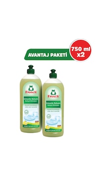 Frosch Limonlu Balsam Sıvı Bulaşık Deterjanı 2 x 750 ML Frosch Limonlu Balsam Sıvı Bulaşık Deterjanı 2 x 750 ML