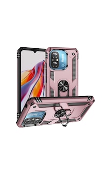 Uryport Xiaomi Redmi 12c Kılıf Sofya Yüzüklü Silikon Kapak - Rose Uryport Xiaomi Redmi 12c Kılıf Sofya Yüzüklü Silikon Kapak - Rose