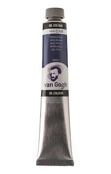 Talens Van Gogh Yağlı Boya 200 Ml 570 Phthalo Blue Karışık, Çok Renkli