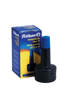 Pelikan 30Cc Mavi Istampa Mürekkebi Pelikan 30Cc Mavi Istampa Mürekkebi