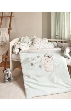 Bibaby Uyku Seti Cute Saç Örgüsü Mint Bibaby Uyku Seti Cute Saç Örgüsü Mint