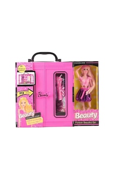 Oyuncak Barbie Bebekli Gardrop