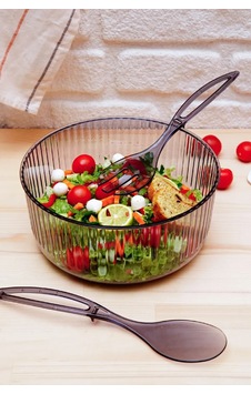 Tedar Kaşıklı Salata Kasesi Royaleks-82936 Najmaddin 6411267