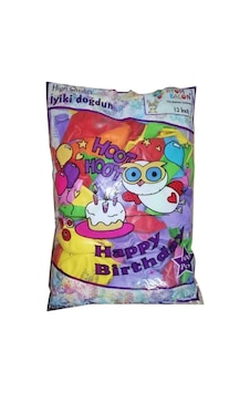 İyi Ki Doğdun Balon Çok Renkli İyi Ki Doğdun Balon Çok Renkli
