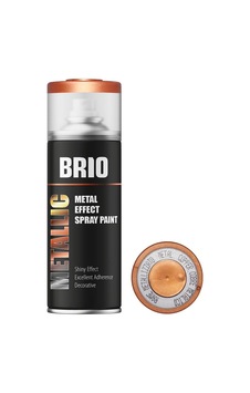 Brio Sprey Boya Metalik Bakır 400 ML Brio Sprey Boya Metalik Bakır 400 ML
