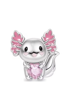 Aksolotl Boncuk Charm Gümüş Aksolotl Boncuk Charm Gümüş