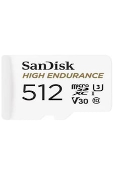 Sandisk High Endurance 512 Gb 100/40mb/s Microsdxc C10 V30 Adaptör 1 Sandisk High Endurance 512 Gb 100/40mb/s Microsdxc C10 V30 Adaptör 1