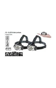 Lightorch Lt03100 Kafa Lambası 8 Led 30 Lümen (2'li Paket)
