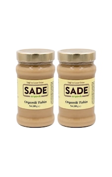 Sade Organik Tahin 300 Gr 2 Li Paket Sade Organik Tahin 300 Gr 2 Li Paket