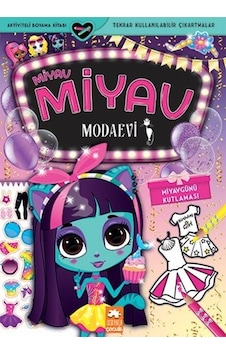 Miyav Miyav Modaevi - Miyavgünü Kutlaması - Aktiviteli Boyama Kitabı - Zivile Agurkyte - Eksik Parça