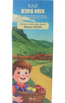 Glutensiz Şekersiz Meyve Pestili 80 Gr Glutensiz Şekersiz Meyve Pestili 80 Gr