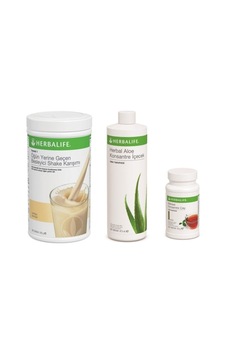 Herbalife Vanilyalı Shake + Aloevera + 50 Gr Klasik Çay Herbalife Vanilyalı Shake + Aloevera + 50 Gr Klasik Çay