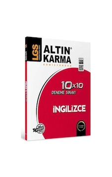 Altın Karma Yayınları 8. Sınıf Lgs Ingilizce 10X10 Branş Deneme Y
