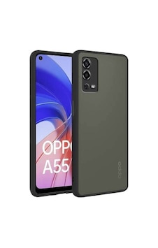 Fibaks Oppo A55 4G Uyumlu Kılıf Mat Parmak Izi Yapmaz Kamera Korumalı Renkli Tuşlu Sert Silikon Fibaks Oppo A55 4G Uyumlu Kılıf Mat Parmak Izi Yapmaz Kamera Korumalı Renkli Tuşlu Sert Silikon