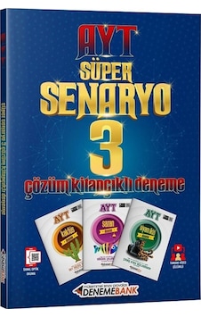 Denemebank Yayınları Ayt Senaryo 3 Deneme
