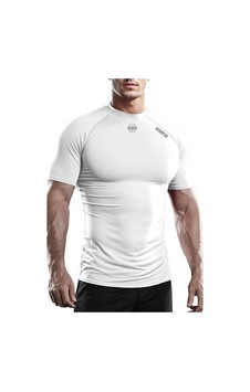 Erkek Premium Nefes Alabilen Hızlı Kuruma Koşu Fitness Reflektör Armalı Spor T-shirt Beyaz Xxl Sku: Zeusb0d8wvptrq