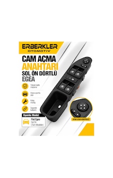 Cam Açma Anahtarı Sol Ön Egea Dörtlü - Erb2215 Cam Açma Anahtarı Sol Ön Egea Dörtlü - Erb2215