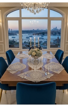 Northcity Nakışlı Supla Runner Seti Modern Amerikan Servis Takımı 6 Kişilik Set Kahve Northcity Nakışlı Supla Runner Seti Modern Amerikan Servis Takımı 6 Kişilik Set Kahve
