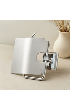 Geniş Kapaklı Metal Wc Kağıtlığı Yapışkanlı Montaj Renkli Geniş Kapaklı Metal Wc Kağıtlığı Yapışkanlı Montaj Renkli