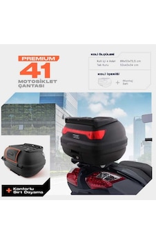Wogen 41 Litre Premium Sırt Dayamalı Motosiklet Çantası - Siyah - 1405 004 Siyah Wogen 41 Litre Premium Sırt Dayamalı Motosiklet Çantası - Siyah - 1405 004 Siyah