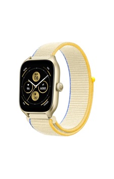 Watch 22mm Hasırlı Cırtcırtlı Kordon - Beyaz Diğer Watch 22mm Hasırlı Cırtcırtlı Kordon - Beyaz Diğer