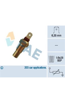 FAE HARARET MÜŞÜRÜ (TEK FİŞLİ) HYUNDAI-MITSUBISHI FAE HARARET MÜŞÜRÜ (TEK FİŞLİ) HYUNDAI-MITSUBISHI