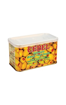 Cebel Birberli Yeşil Zeytin Teneke 600 G Cebel Birberli Yeşil Zeytin Teneke 600 G