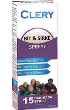 Clery Bit ve Sirke Giderici Sprey 100 ML Clery Bit ve Sirke Giderici Sprey 100 ML