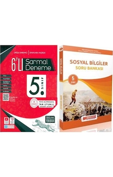 Evrensel İletişim 5. Sınıf 6 Lı Sarmal Deneme Ve Referans Sosyal Bilgiler Soru Bankası Seti 2 Kitap Evrensel İletişim 5. Sınıf 6 Lı Sarmal Deneme Ve Referans Sosyal Bilgiler Soru Bankası Seti 2 Kitap