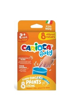 Bebek Parmak Boyası 8 Renk 50 Ml, Süper Yıkanabilir Ve Güvenli 12 Bebek Parmak Boyası 8 Renk 50 Ml, Süper Yıkanabilir Ve Güvenli 12