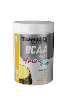 Bcaa Amino Asit 4:1:1 Ananas Aromalı 300g - 30 Servis Bcaa Amino Asit 4:1:1 Ananas Aromalı 300g - 30 Servis