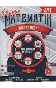 2023 AYT Matematik Trigonometri Konu Anlatımlı Eğitim Seti - Orijinal Yayınları 2023 AYT Matematik Trigonometri Konu Anlatımlı Eğitim Seti - Orijinal Yayınları