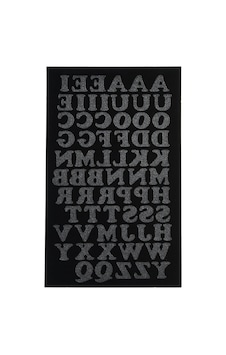Dritz Iron-on Letters Ütüyle Yapıştırmak İçin Harfler, Siyah, 3/4 İnç