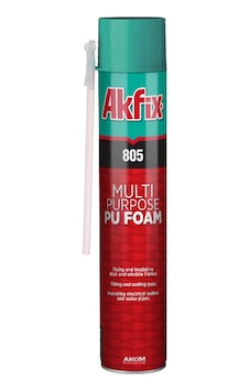 Akfix 805 Çok Amaçlı Poliüretan Pipetli Pu Köpük 850 Gam