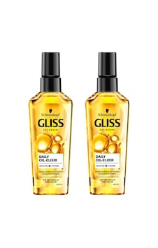 Gliss 2 'li Oil Elixir Günlük Saç Bakımı Yağ İksiri 75 ml Gliss 2 'li Oil Elixir Günlük Saç Bakımı Yağ İksiri 75 ml