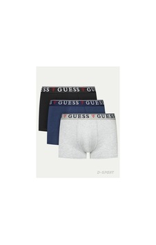 Guess Erkek Brian Hero 3'lü Boxer Seti Çok Renkli Guess Erkek Brian Hero 3'lü Boxer Seti Çok Renkli