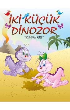 İki Küçük Dinozor - Kumdan Kale - Rzır-620716 İki Küçük Dinozor - Kumdan Kale - Rzır-620716