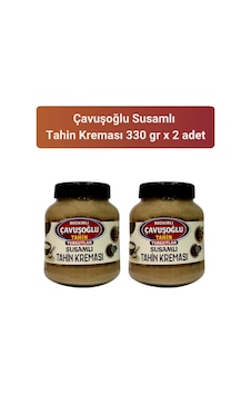 Bozkırlı Çavuşoğlu Susamlı Tahin Kreması 2 x 330 G Bozkırlı Çavuşoğlu Susamlı Tahin Kreması 2 x 330 G