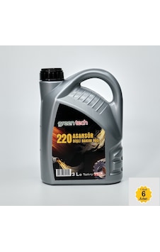 Greentech 220 Asansör Dişli Bakım Yağı 3 Litre 1 Koli 6 Adet Greentech 220 Asansör Dişli Bakım Yağı 3 Litre 1 Koli 6 Adet