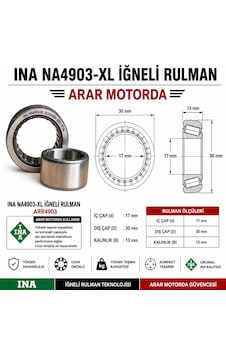 Ina Na4903-xl İğneli Rulman 17-30-13 -arr4903 Ina Na4903-xl İğneli Rulman 17-30-13 -arr4903