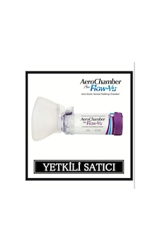 MOR Aerochamber Küçük Erişkin İnhalatör -FlowVu- 5-15 Yaş MOR Aerochamber Küçük Erişkin İnhalatör -FlowVu- 5-15 Yaş